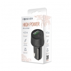 Ultra fast car charger adapter 1xType C + 1xUSB - 45W - Forever Cuivre