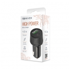 Adaptateur chargeur auto ultra rapide 1xType C + 1xUSB - 45W - Forever Cuivre