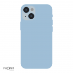 Apple iPhone 15 Plus - Housse silicone souple - AirColor - Bleu - Phonit