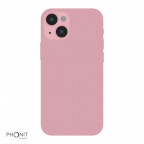 Apple iPhone 15 Plus - Housse silicone souple - AirColor - Rose - Phonit