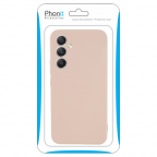 Samsung Galaxy A34 5G - Housse silicone souple - Rose - Phonit