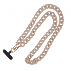 Cordon bandoulière maille universel pour Smartphones - Beige - Phonit
