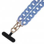 Cordon bandoulière maille universel pour Smartphones - Bleu - Phonit