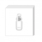 Wireless Mono Bluetooth Earphones - BT5.0 - White - Devia