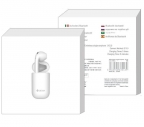 Oreillette mono Bluetooth - BT5.0 V5 - Blanc - Devia