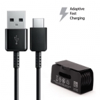 Fast charge cable - Micro USB type C - Black - Original Samsung EP-DW970BWE