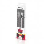 USB data cable charge and sync - iPhone/Lightning - Silver - Mickey - Disney