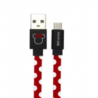 USB data cable charge and sync - Micro USB/Android - Minnie - Disney
