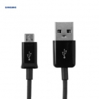 USB data cable Samsung Micro USB - Black - Original Samsung ECC1DU5ABE