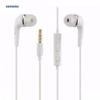 Stereo headset with mic and Jack 3.5 mm - White - Original Samsung EHS64