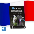 Pop display présentoir de comptoir protections + impressions FR - My Shape