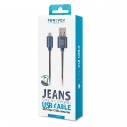 Câble de Charge et Synchro - Micro USB/Android - Jeans - Forever
