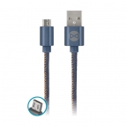 USB data cable charge and sync - Micro USB/Android - Jeans - Forever