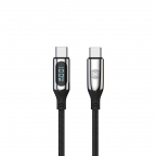 Flexible Cable charge and sync - Type C to Type C - 1m 100W LCD - Forever