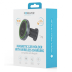 Magnetic car holder and Qi inductive wireless charger 15W - MACH-200 - Forever