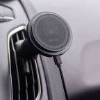 Magnetic car holder and Qi inductive wireless charger 15W - MACH-200 - Forever