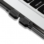 USB data cable charge and sync - iPhone/Lightning - Button 90° 1,8m - Mcdodo