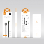 USB data cable charge and sync - iPhone/Lightning - Button 90° 1,8m - Mcdodo