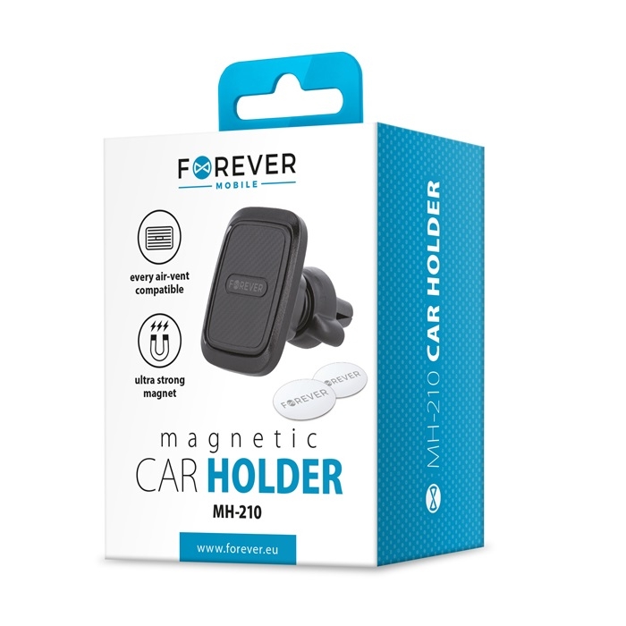 Support Téléphone Voiture Magnétique pour Grille D'aération, Porte