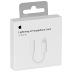 Apple Adaptateur Lightning vers jack 3,5 mm - MMX62ZM/A - Packaging Original