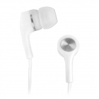 Oreillettes stéréo filaires jack 3.5mm - Blanc - Setty