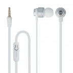 Wired Stereo headset with mic - SE-400 - White - Forever