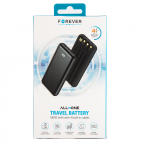Batterie de secours rechargeable 10000mAh - PowerBank - TB-411 - all in 1 - Forever