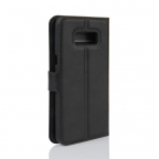Samsung Galaxy S8 G950 - Etui Folio à Clapet - Noir - AirBook - Phonit