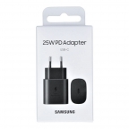 Adaptateur chargeur secteur ultra rapide USB-C (25W) - Samsung EP-TA800 - Noir - Packaging Original