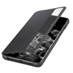 Samsung Galaxy S20 Plus G985 - Etui à Rabat Smart Clear View Cover - Noir - Original EF-ZG985