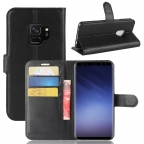 Samsung Galaxy S9 G960 - Folio slim case - Black - AirBook - Phonit