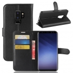 Samsung Galaxy S9+ G965 - Etui Folio à Clapet - Noir - AirBook - Phonit