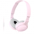 Casque audio stéréo filaire - jack 3.5mm et Micro - MDR-ZX110AP - Rose - Sony