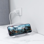 Enceinte Lumineuse 5W + Station de recharge 15W + Lampe de nuit - Devia