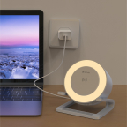 Enceinte Lumineuse 5W + Station de recharge 15W + Lampe de nuit - Devia