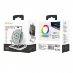 Enceinte Lumineuse 5W + Station de recharge 15W + Lampe de nuit - Devia