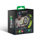 Montre connectée bluetooth - TripleX - SW-600 - Noir/Vert - Forever