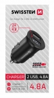 Adaptateur chargeur secteur 2xUSB 4.8A - Swissten