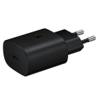Adaptater Travel charger USB-C Supet Fast Charging (25W) - Black - Original Samsung EP-TA800