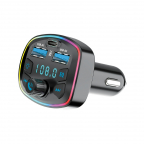 Bluetooth FM Transmitter handsfree and car charger 2xUSB 1xUSB-C 20w - TR-360 - Forever
