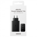 Samsung Chargeur Secteur Trio 65W - Noir - EP-T6530NBE - Packaging Original