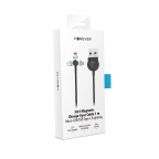 Magnetic USB data cable charge and sync - 2.5A 1m - 3 in 1 - Forever
